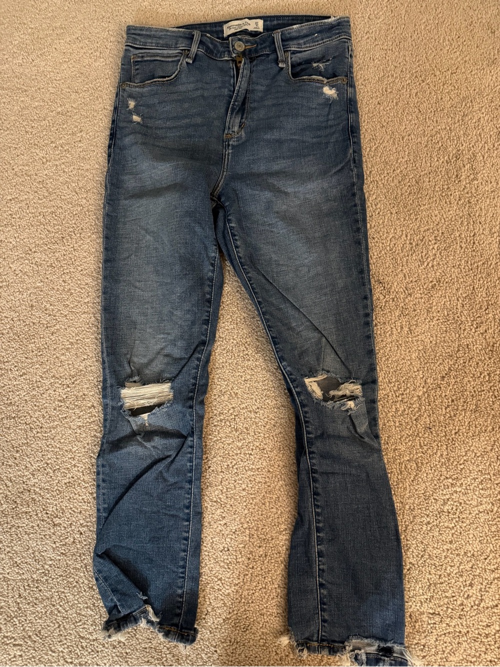Abercrombie super skinny ankle high rise 4S